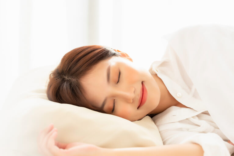 鎮静剤を使用し、眠ったまま検査が可能